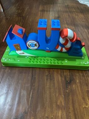Word World WordWorld PBS Kids Mega Blok House Toy RARE HTF